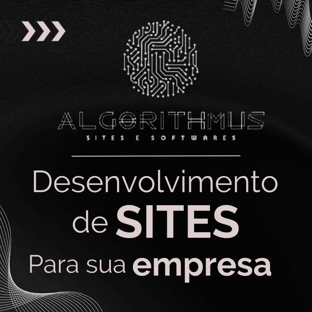 algorithmus_br's tweet image. Transforme sua presença online com a Algorithmus!
Criamos sites modernos, funcionais e de alta performance, feitos sob medida para o seu negócio.
Destaque-se, conquiste clientes e leve sua empresa para o próximo nível. 🚀