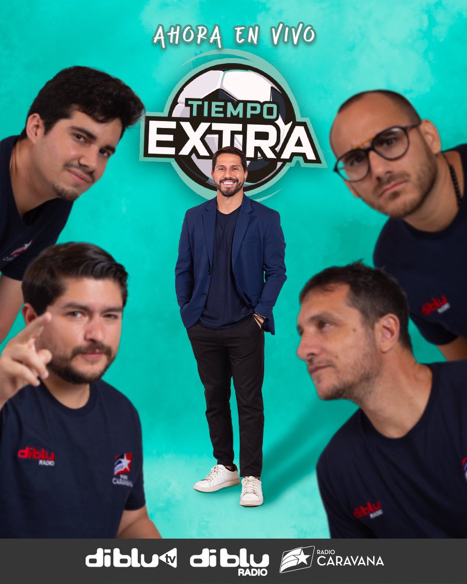 Radio Diblu (@radiodiblufm) on Twitter photo ☠️ ¡AL AIRE con los tóxicos!
Estamos en vivo en #TiempoExtra 🔴
🎙️ <a href="/jamolestina/">José Alberto Molestina E. 🇪🇨</a>
🎙️ <a href="/SteffanoDu/">Stéffano Dueñas</a>
🎙️ <a href="/santiagobucaram/">Santiago Bucaram López</a>
🎙️ <a href="/KlimowiczJavier/">Javier Klimowicz</a>
🎙️ <a href="/CarlosXArguello/">Carlos Xavier Argüello</a>
📻 Diblu FM
📱 diblu.ec
🌐 #DibluTV youtube.com/live/9EYOC3LN8… ☠️ ¡AL AIRE con los tóxicos!
Estamos en vivo en #TiempoExtra 🔴
🎙️ <a href="/jamolestina/">José Alberto Molestina E. 🇪🇨</a>
🎙️ <a href="/SteffanoDu/">Stéffano Dueñas</a>
🎙️ <a href="/santiagobucaram/">Santiago Bucaram López</a>
🎙️ <a href="/KlimowiczJavier/">Javier Klimowicz</a>
🎙️ <a href="/CarlosXArguello/">Carlos Xavier Argüello</a>
📻 Diblu FM
📱 diblu.ec
🌐 #DibluTV youtube.com/live/9EYOC3LN8…