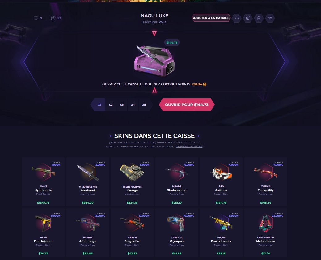 On part pour notre stream <a href="/ESEA/">ESEA League</a> du soir 🌙📺

Multiplex ESEA Main / Intermediate :
20H : 🇫🇷 <a href="/TeamATRIVM/">ATRIVM</a> 🆚 <a href="/HermineEsports/">Hermine Esports Club</a> 🇫🇷
21H : 🇫🇷 <a href="/EsportActivite/">ACTIVIT-E</a> 
21H30 : 🇫🇷 <a href="/teamMYD/">MYD</a> (<a href="/ShidowCS/">Shidow</a>)

Dernière session avec <a href="/skinclubmedia/">SKIN.CLUB</a> en Contrat d’essai, ce soir on pète le budget (5 000 $) 🤑