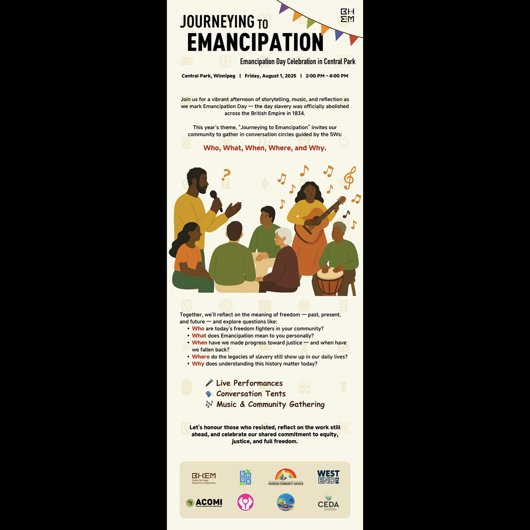 August 1st: Emancipation Day Celebration at Central Park!!✊🏾🎉