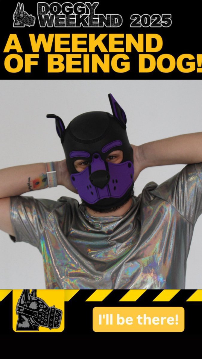 Have you got your ticket, who am I seeing at <a href="/doggyweekend/">DoggyWeekendUK</a> ? #gaypup #doggyweekend #Manchester