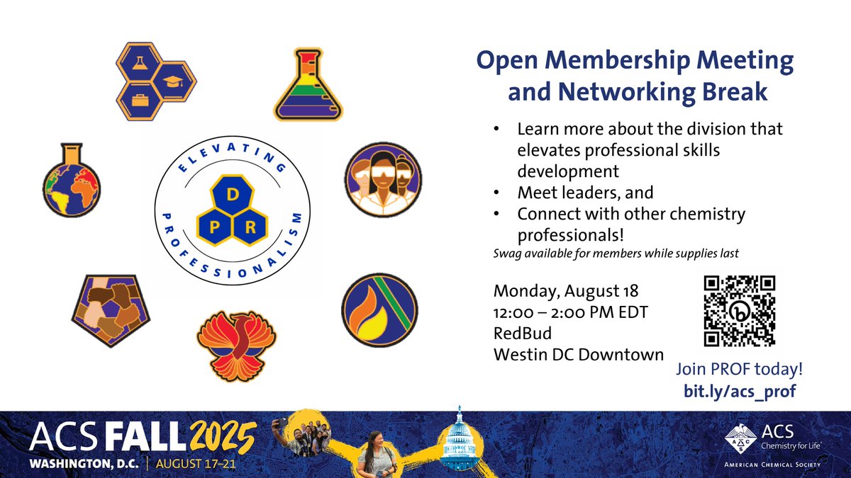 ACS PROF Division tweet media