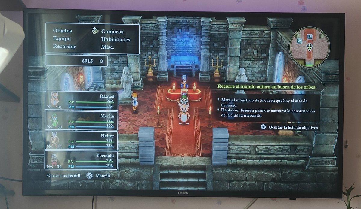 En el Dragon Quest 3 soy un gatete 🐱