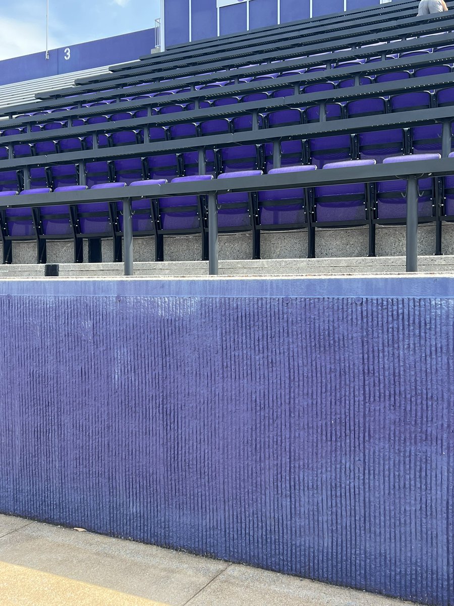 Matt Roan (@mattroanad) on Twitter photo Purple chairbacks & bar tops being installed and looking great! Limited number of single-game opportunities still available, so hit up <a href="/BBurg23/">Bradley Burgess</a> and get yours now! #GoDukes Purple chairbacks & bar tops being installed and looking great! Limited number of single-game opportunities still available, so hit up <a href="/BBurg23/">Bradley Burgess</a> and get yours now! #GoDukes