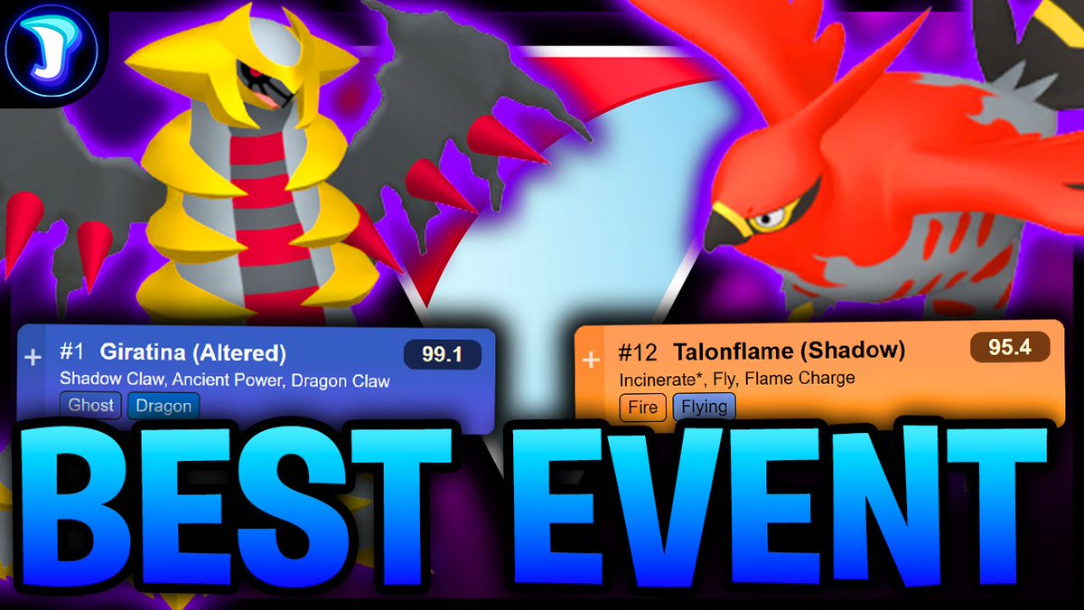Best shadow event for PvP period.

▶️youtu.be/h23qZSwpcOM◀️ 

#PokemonGO 
#Pokemon 
#gobattleleague