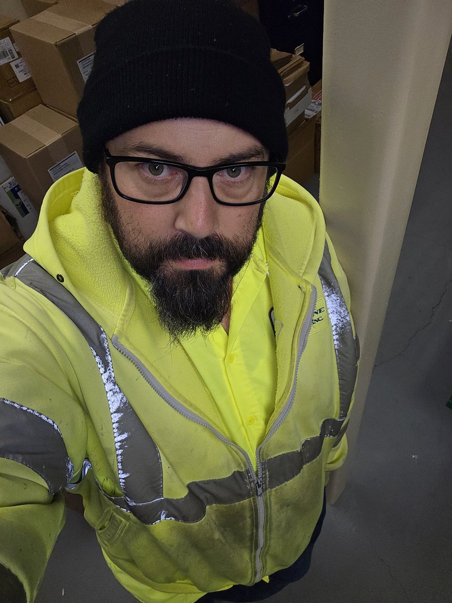 Hiding away in the storage room