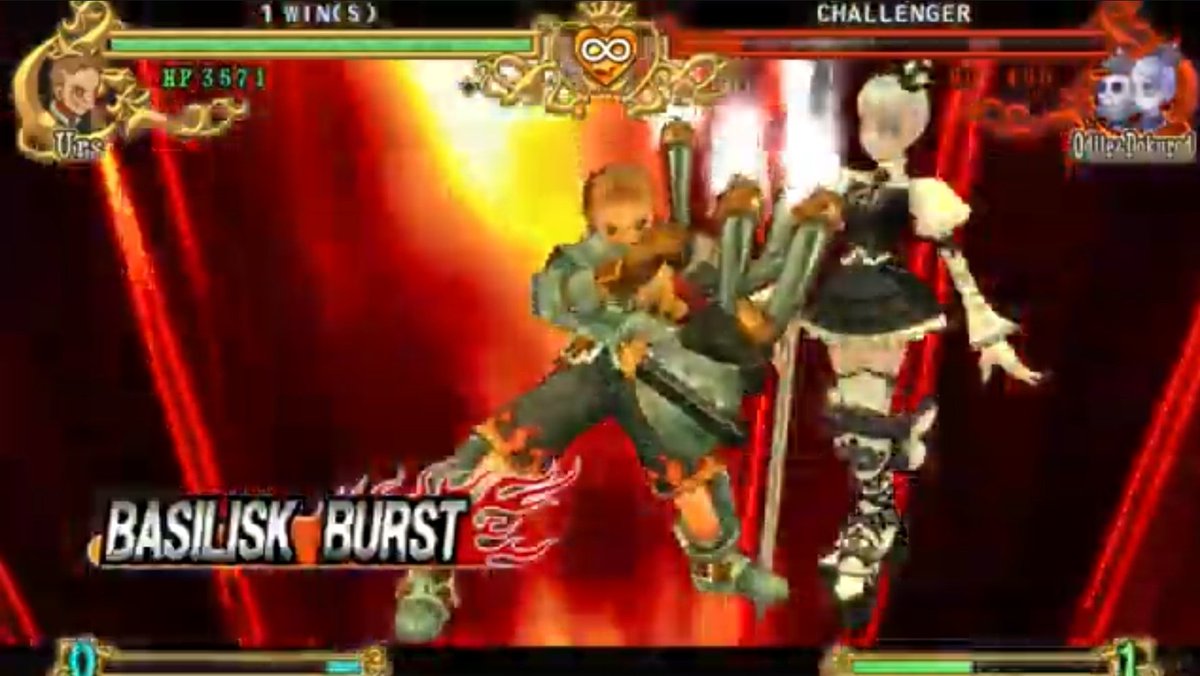 Captain_Malice's tweet photo. So Marvel Tokon has the name of their Ultimate Skills pop up when they do it.
Battle Fantasia had that same thing for all the super moves.
Pretty cool they brought that back! https://t.co/lyIhvnNanV