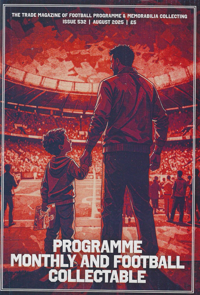 Programme Monthly Magazine (@progmonth) on Twitter photo Don't miss second part of our interview with <a href="/TonyIncenzo/">Tony Incenzo TV/Radio football reporter 🇮🇹 🇮🇪</a> , news of an FA Cup Final programme collection recently sold for over £13000, and who/who isn't issuing this season......The August issue of <a href="/Progmonth/">Programme Monthly Magazine</a>. Order from <a href="/CurtisSport/">Curtis Sport</a> or email progmonthly@outlook.com. Please RT Don't miss second part of our interview with <a href="/TonyIncenzo/">Tony Incenzo TV/Radio football reporter 🇮🇹 🇮🇪</a> , news of an FA Cup Final programme collection recently sold for over £13000, and who/who isn't issuing this season......The August issue of <a href="/Progmonth/">Programme Monthly Magazine</a>. Order from <a href="/CurtisSport/">Curtis Sport</a> or email progmonthly@outlook.com. Please RT