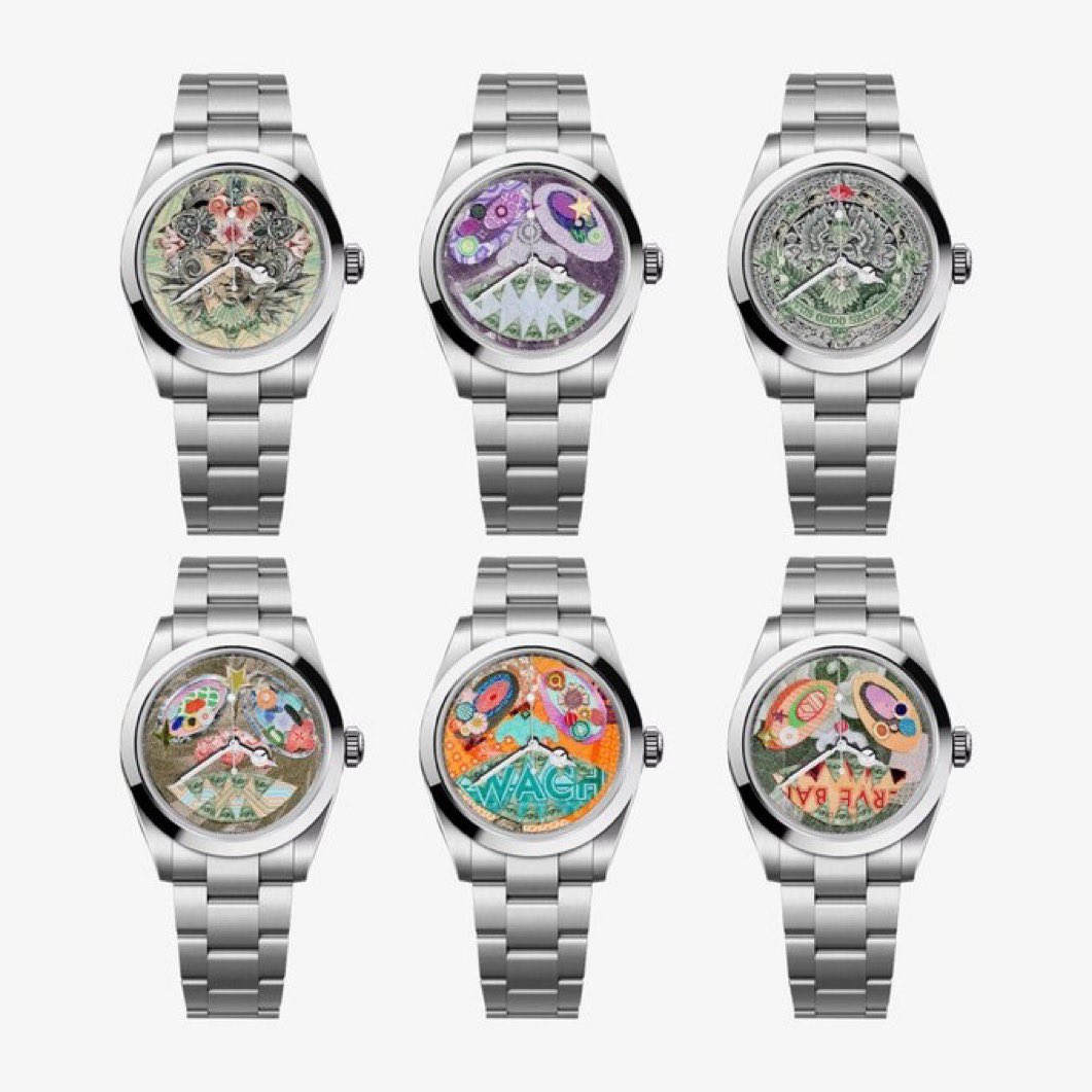 Mosciun is at 86% minted

The last 14% includes a handful of legendarys and ultras 

Both are tied to IRL assets for example: Legendaries comes with a custom one of one Rolex watch and ultras come with a physical piece of art

Mint now: magiceden.us/launchpad/mosc…
