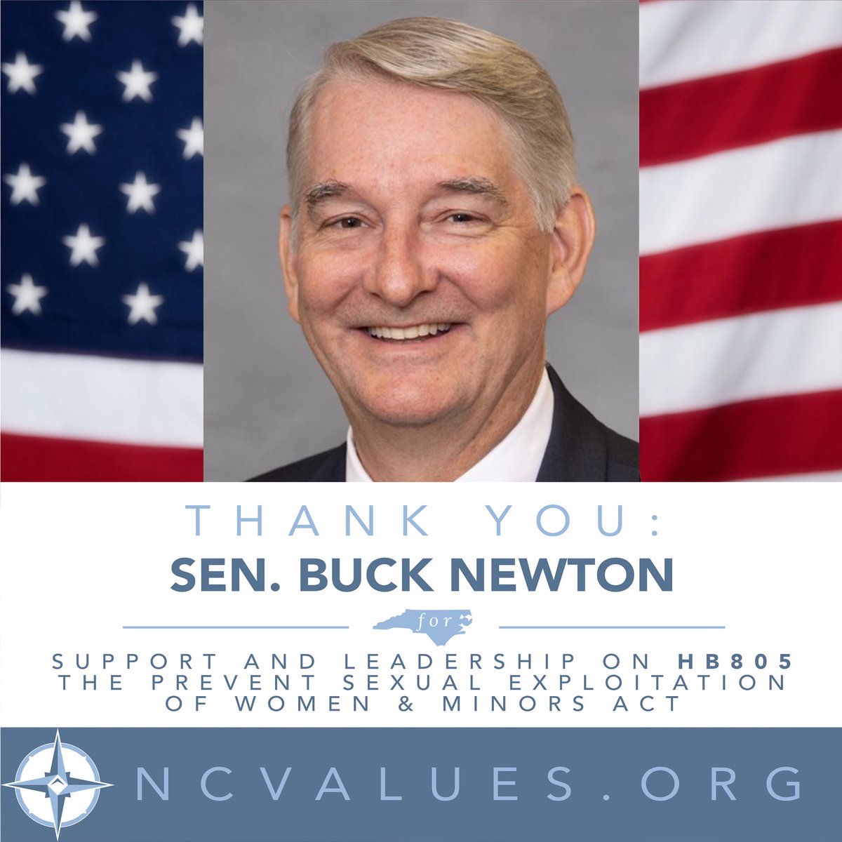 🧭 NC Values (@ncvalues) on Twitter photo We’re grateful to <a href="/RepNealJackson/">Rep. Neal Jackson</a> and <a href="/Buck_Newton/">Buck Newton</a> for championing HB 805 and standing strong for the safety of women and minors. Thank you for helping ensure North Carolina leads with truth and courage. #ncpol #ncga #HB805 We’re grateful to <a href="/RepNealJackson/">Rep. Neal Jackson</a> and <a href="/Buck_Newton/">Buck Newton</a> for championing HB 805 and standing strong for the safety of women and minors. Thank you for helping ensure North Carolina leads with truth and courage. #ncpol #ncga #HB805
