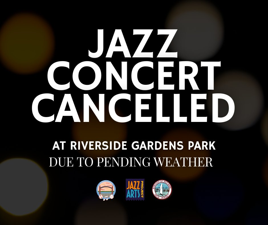 Due to pending weather, we have decided to cancel tonight's jazz concert. We appreciate your understanding and hope to see you at our next jazz concert.