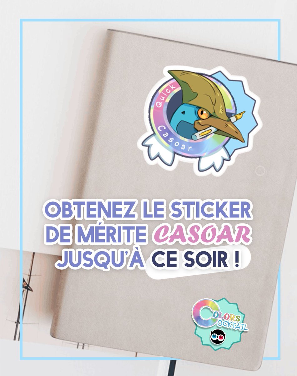 C'est comme les évolutions Pokémon, mais dans l'autre sens 😄
Attrapez-les tous !! 🪶
fr.ulule.com/maliki-artbook…

#ColorsCocktail