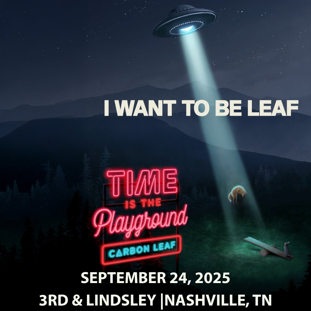 3rd and Lindsley (@3rdandlindsley) on Twitter photo Don’t miss <a href="/carbonleaf/">Carbon Leaf</a> live on September 24th as they bring the I Want To Be Leaf Tour to our stage! 🌿 Known for their powerful live performances and eclectic mix of folk, rock, and Americana, this show promises a night full of heart and harmony.
🎟️ bit.ly/4k6d5EG Don’t miss <a href="/carbonleaf/">Carbon Leaf</a> live on September 24th as they bring the I Want To Be Leaf Tour to our stage! 🌿 Known for their powerful live performances and eclectic mix of folk, rock, and Americana, this show promises a night full of heart and harmony.
🎟️ bit.ly/4k6d5EG