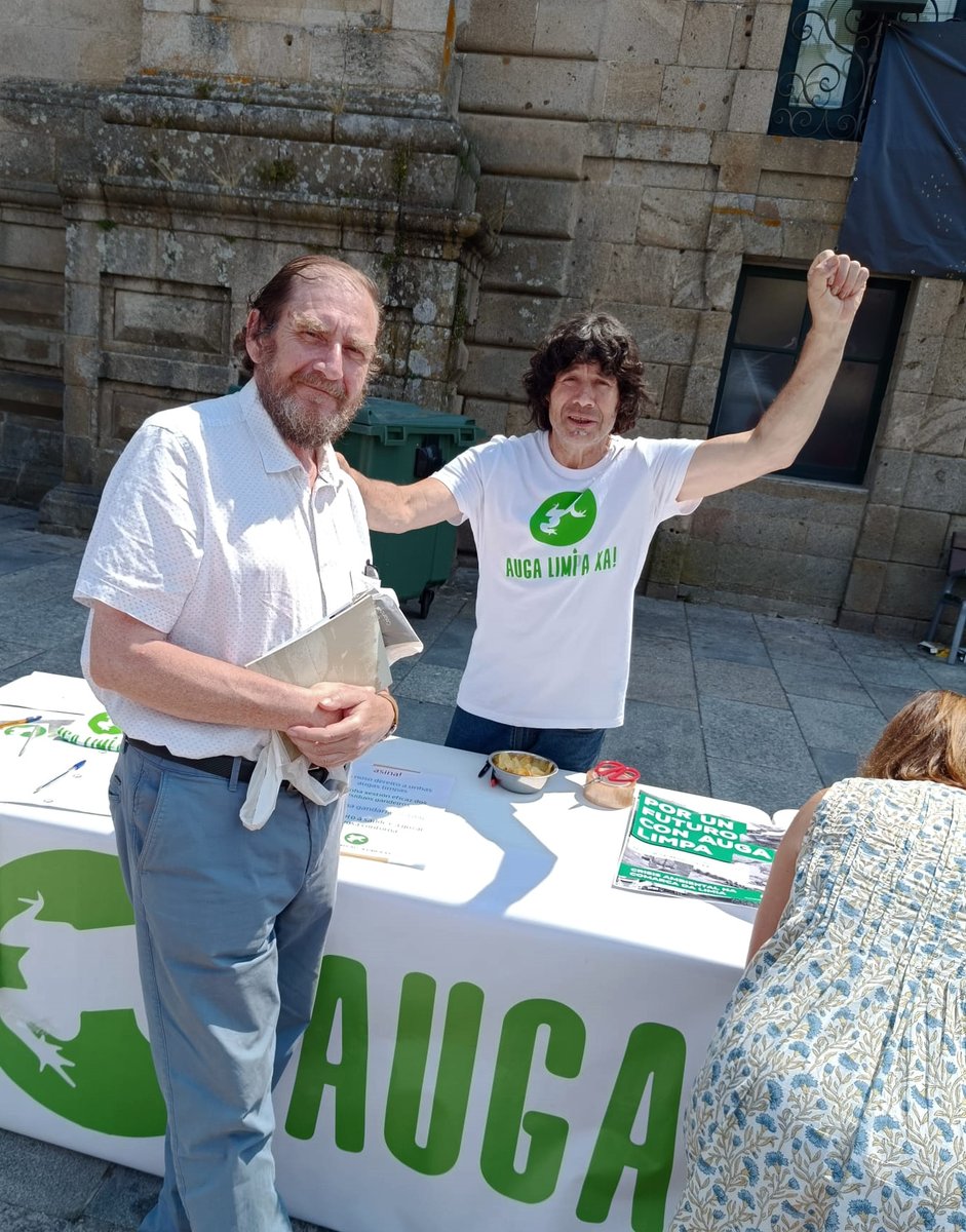 RECOLLENDO APOIOS EN CELANOVA PARA QUE A XUNTA E O GOBERNO DO ESTADO CUMPRAN A SENTENZA DO TSXG E OS ESTÁNDARES EUROPEOS SOBRE AS AUGAS. <a href="/AmigosTierraEsp/">Amigas de la Tierra</a> <a href="/rebelionecolog/">Rebelión Ecologista</a> <a href="/SGHN_Galicia/">SGHN-Sociedade Galega de Historia Natural</a>