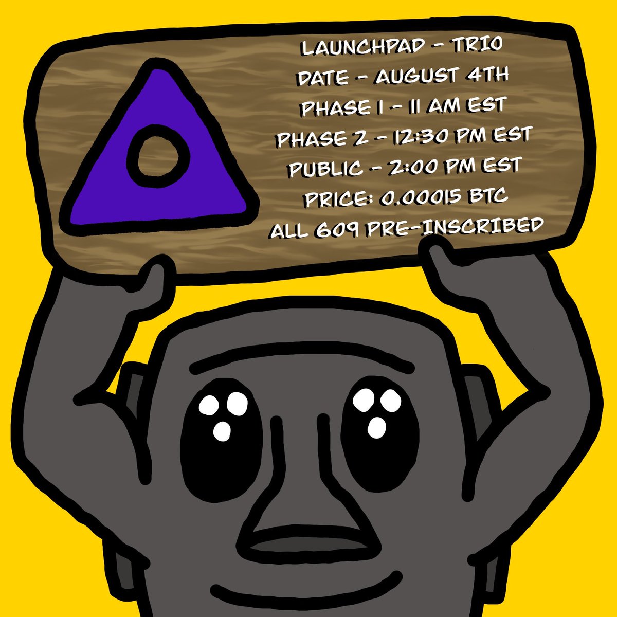Kurtaku 🥔🟧™ (@kurtaku21) on Twitter photo THERE IS ONLY 1 PROJECT IM MOST BULLISH on <a href="/StoneFaceOrds/">Stone Face Ords</a> made by one of my closest founder friends <a href="/FKEDUPART/">fked</a> .
Unlike others, he does not chase hype and has been building <a href="/StoneFaceOrds/">Stone Face Ords</a> for 3 + years now. The Chinese market backs him, do you?
YOU WANT GTD WL? 🫵
✅Like, RT THERE IS ONLY 1 PROJECT IM MOST BULLISH on <a href="/StoneFaceOrds/">Stone Face Ords</a> made by one of my closest founder friends <a href="/FKEDUPART/">fked</a> .
Unlike others, he does not chase hype and has been building <a href="/StoneFaceOrds/">Stone Face Ords</a> for 3 + years now. The Chinese market backs him, do you?
YOU WANT GTD WL? 🫵
✅Like, RT