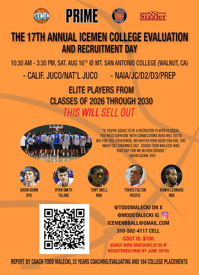 Icemen🏀/Recruiter/Desert Valley/Rising ⭐Stars (@toddmalecki) on Twitter photo 17th Annual Icemen College Evaluation and Recruiting Day is pleased to add Akol Machol Calvary Baptist 26, 7'0, C, improving all the time. Avg almost a double double last year. Bigs take longer, but watching tape Akol has good awareness and IQ. 3.5gpa On My Radar! <a href="/LACourtReport/">LA Court Report</a> 17th Annual Icemen College Evaluation and Recruiting Day is pleased to add Akol Machol Calvary Baptist 26, 7'0, C, improving all the time. Avg almost a double double last year. Bigs take longer, but watching tape Akol has good awareness and IQ. 3.5gpa On My Radar! <a href="/LACourtReport/">LA Court Report</a>
