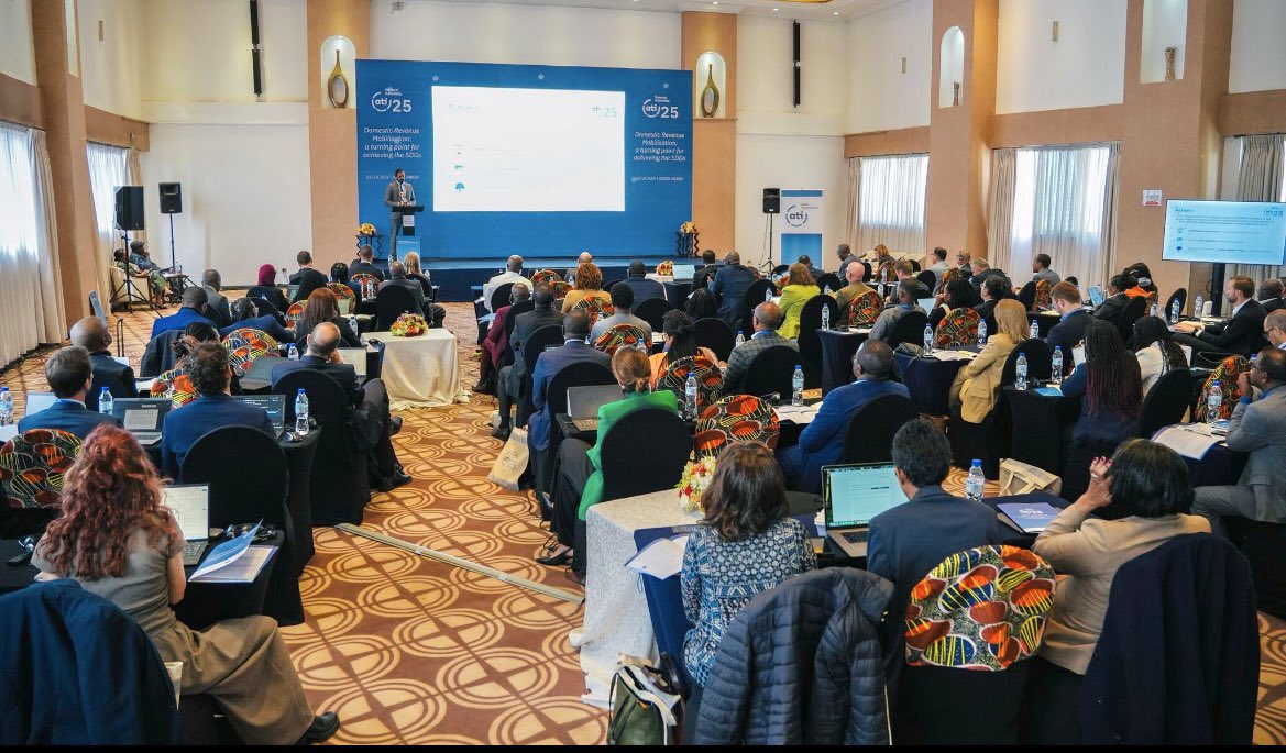 The #ATIGeneralAssembly wasn’t just a milestone—it was a reckoning. A space to reflect on where we are &amp; where we must go on DRM. Proud to represent <a href="/ATAFtax/">ATAF</a> with <a href="/RonaldWaiswa/">Waiswa Ronald</a> &amp; @EmmanuelEze as we surfaced bold reforms, real resilience &amp; next-gen tax ambitions. From Addis to