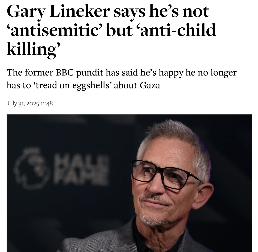 The very predictable buzzword being spewed once again...

Though if he is indeed against children being killed, why is it that on October 7th, 2023, and in the days that followed, not a single post was made by Gary condemning the killing and abduction of children carried out by