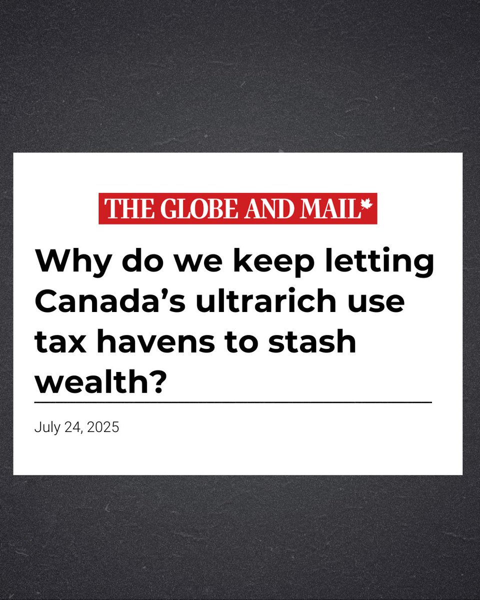 While you’re working hard and paying your taxes, big corporations are stashing billions in tax havens.

That money should be going to health care, housing and services Canadians rely on – not back into the pockets of billionaires.

It’s time to close the gaps and make the richest