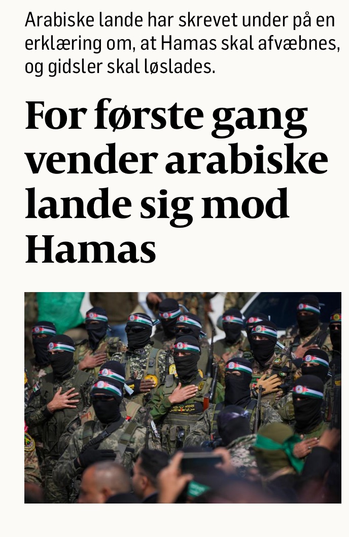 Modstanden mod Hamas er at finde…
I Mellemøsten