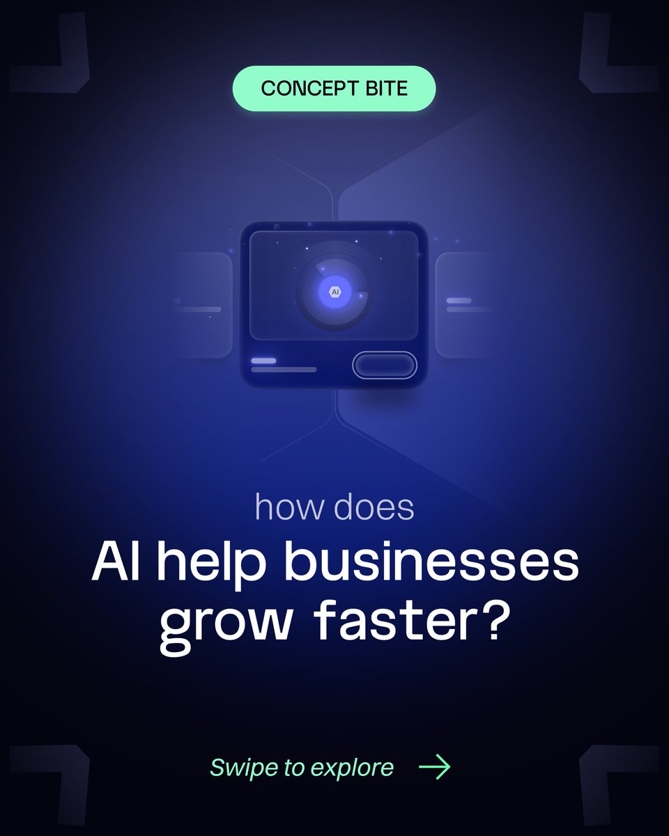 Consensus_Labs's tweet image. AI helps businesses grow by automating workflows, analyzing behavior in real time, and predicting what’s next.
The result: faster decisions, smarter strategies.
 linktr.ee/consensuslabs

#AIForBusiness #ConsensusLabs