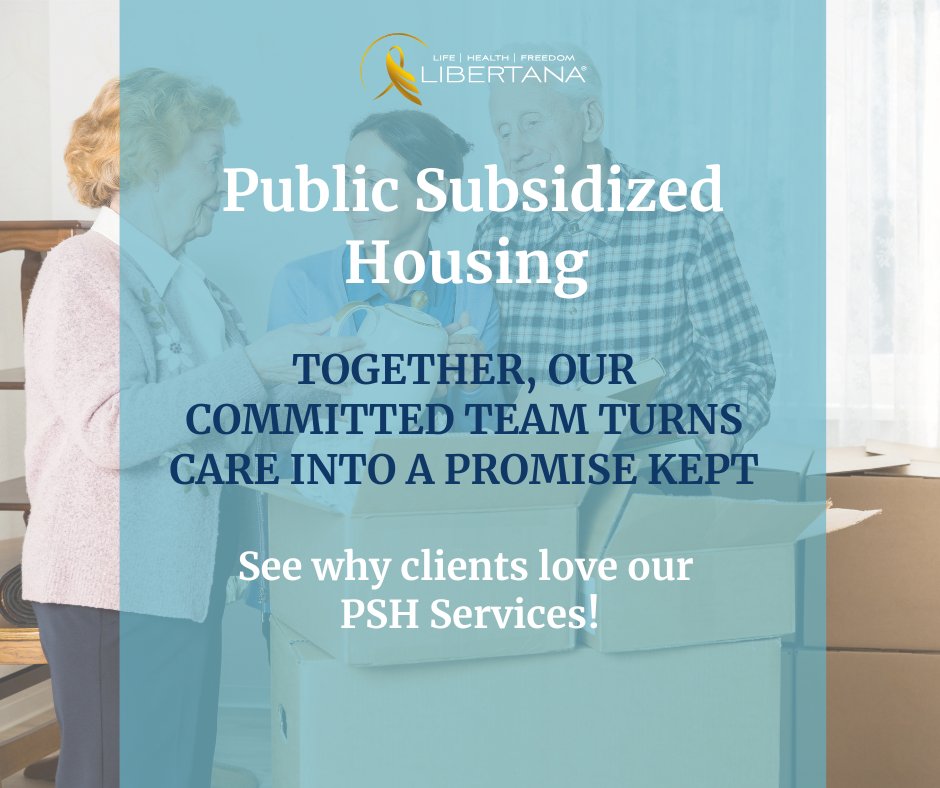 libertana's tweet image. Building trust, one connection at a time. 💙 Through our Project Roomkey partnership, Libertana supports clients with compassion and care. At Libertana, dignity and respect guide everything we do. #PSH #ProjectRoomkey #Seniorhome #HomeWithHeart