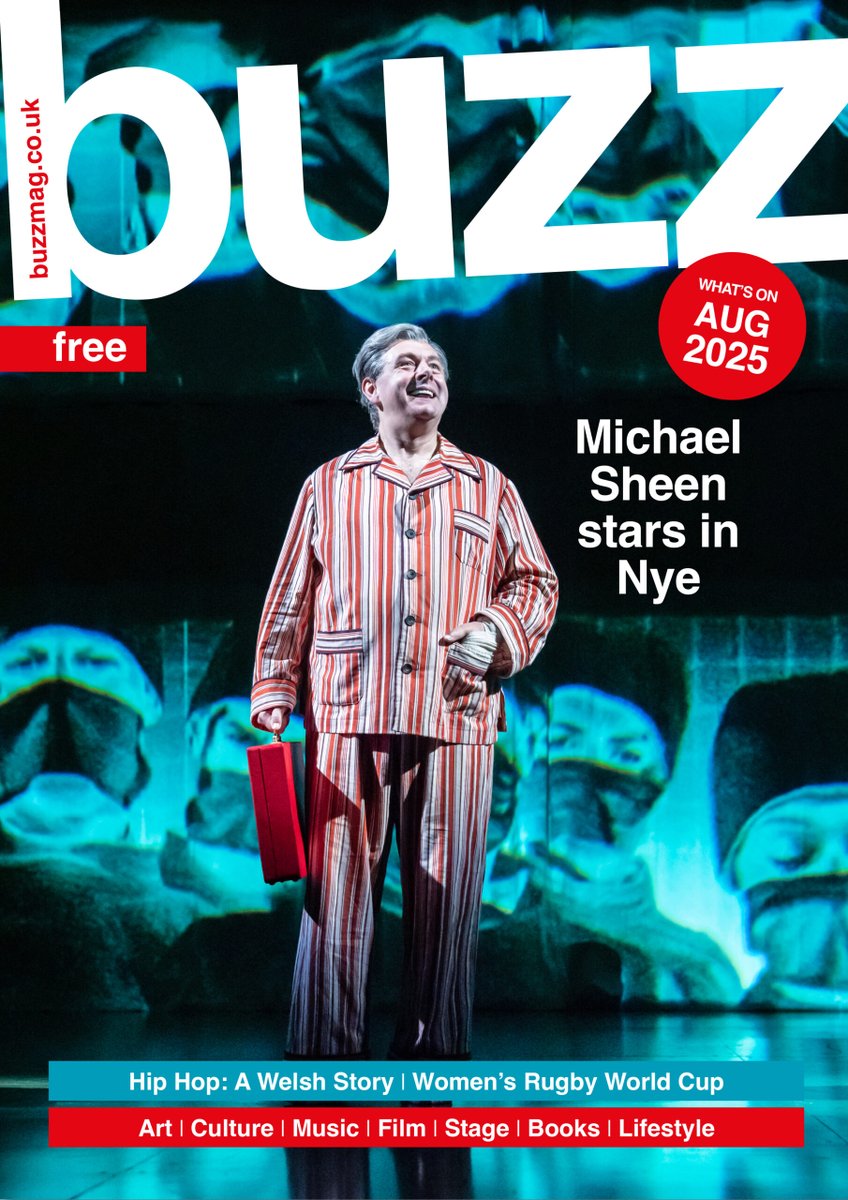 Reprising his lead role in <a href="/NTLive/">National Theatre Live</a>'s Nye this month, <a href="/michaelsheen/">michael sheen 💙</a> is our cover star for August! Also inside: A Welsh story at <a href="/AmgueddfaCymru/">Amgueddfa Cymru | Museum Wales</a>, <a href="/waleswomenrugby/">Welsh Women's Rugby🏴󠁧󠁢󠁷󠁬󠁳󠁿</a>, amongst previews of <a href="/sharonvanetten/">Sharon Van Etten</a> <a href="/ExEIH/">Ex-EasterIslandHead</a> + theatre at <a href="/haycastle/">Hay Castle</a> <a href="/SwanseaGrand/">Swansea Grand Theatre</a> 

buzzmag.co.uk/magazine/