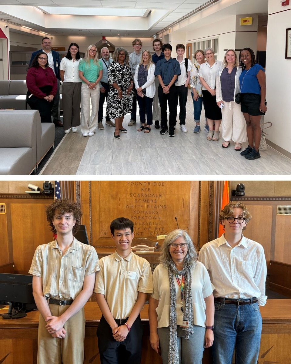 Shout out to our incredible students who joined the Westchester County Board of Legislators this summer!