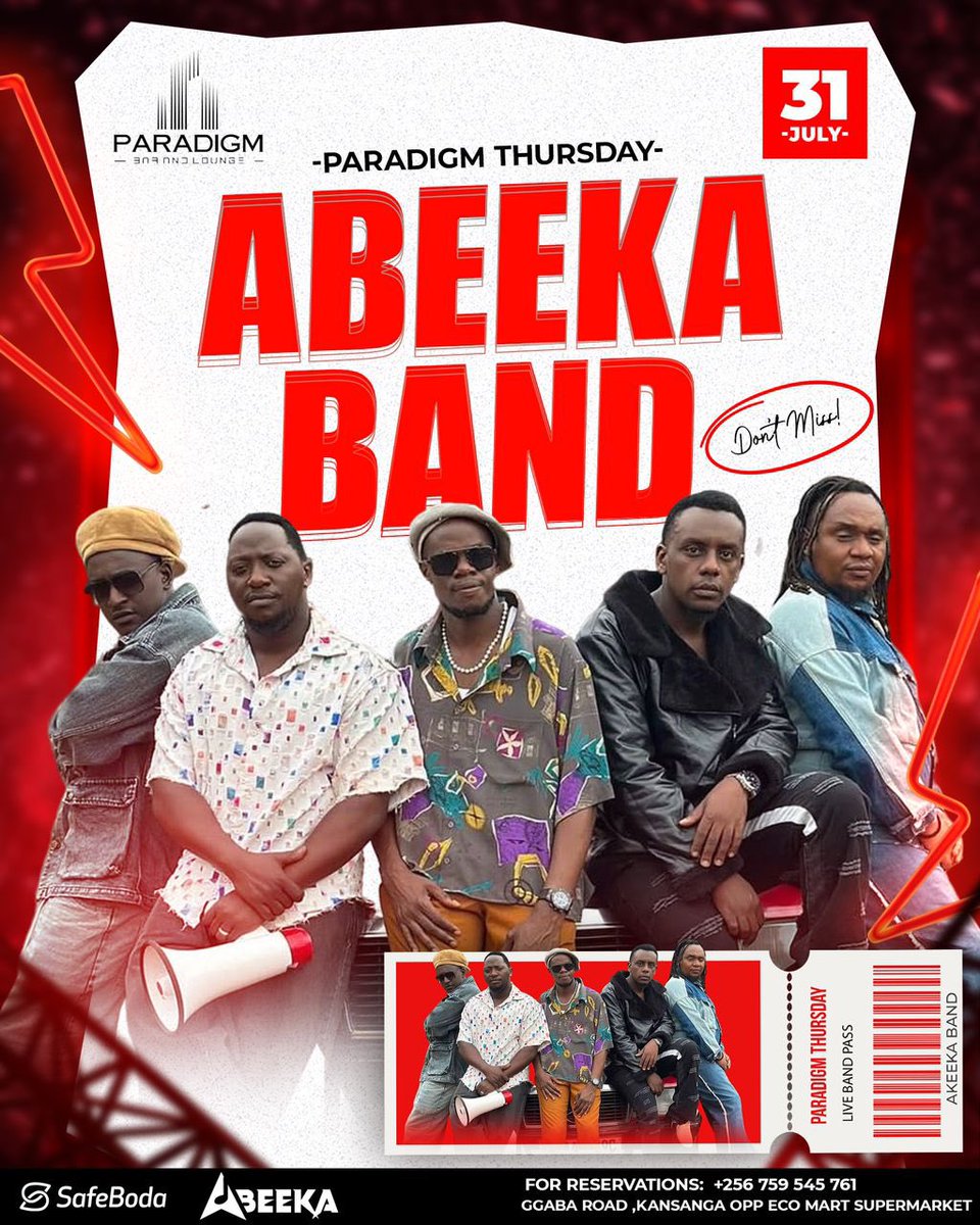We are at Paradigm tonight!
Come through #AbeekaBandAtParadigm