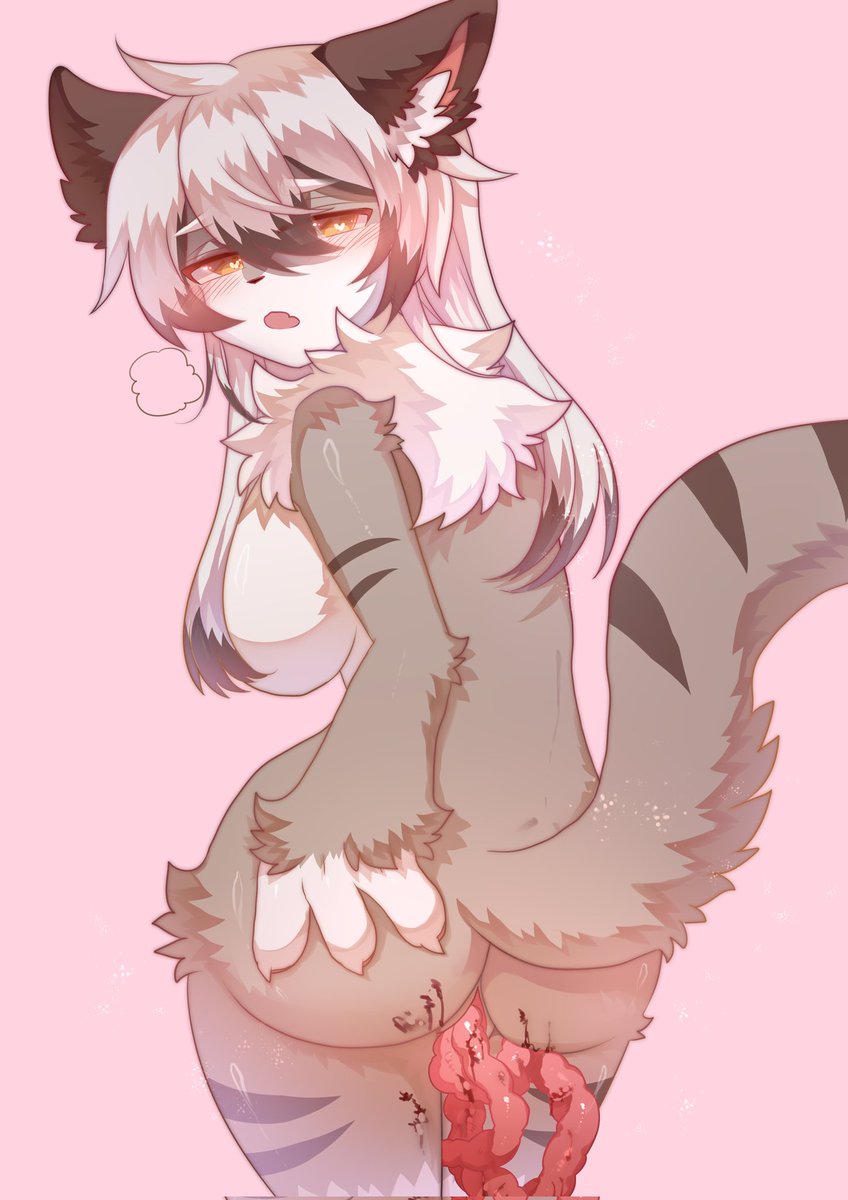 想玩一点刺激的喵♡
不要忘了洗手噢

Comm by <a href="/NicoEmuneko/">Nico_StarLight✨ comm open</a>
#furry #furrycommission #nsfw #kemono #R18G