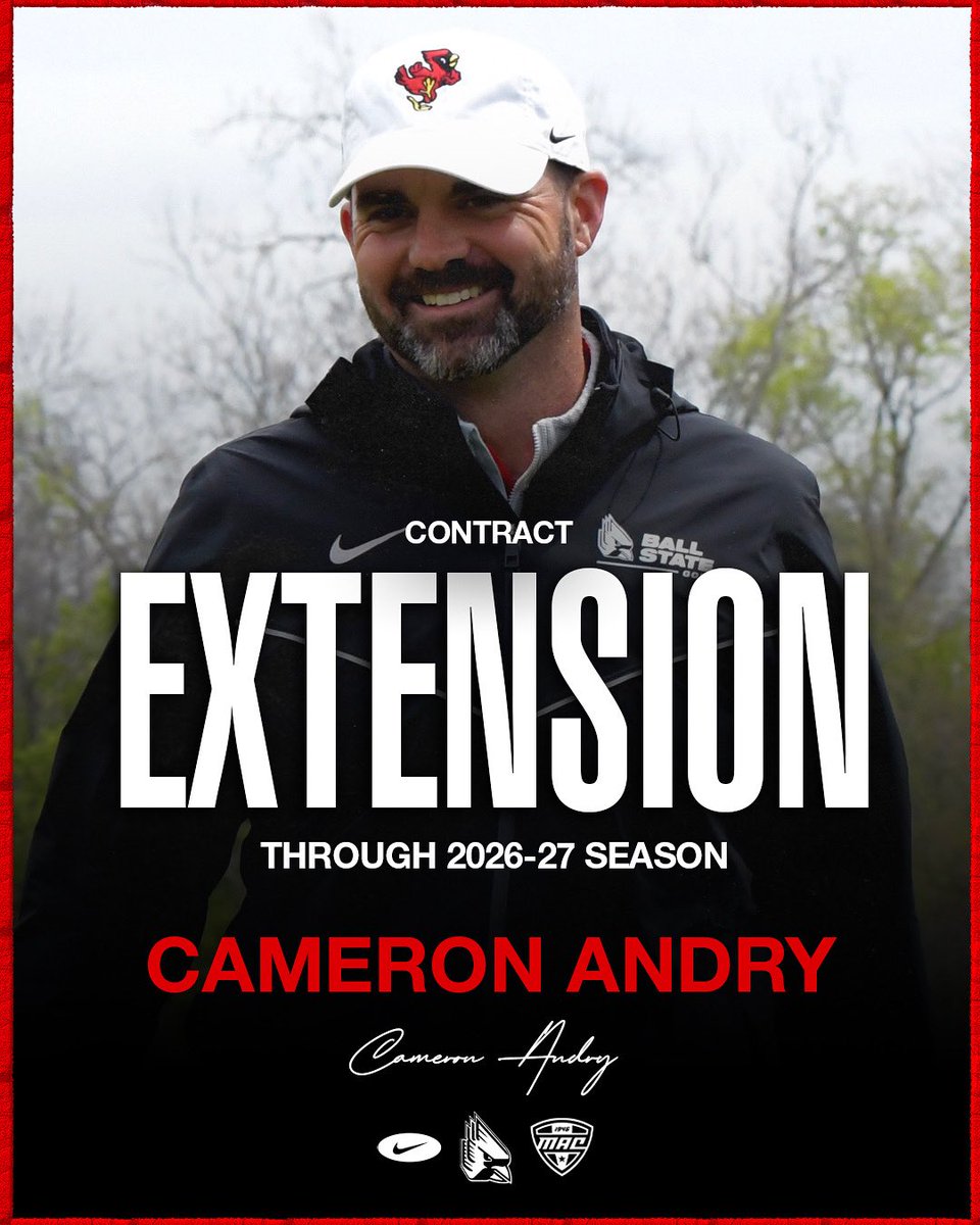 A 🔒 through 2026-27!
 
<a href="/camerons234/">Cameron Andry</a> 🤝 <a href="/BallStateWGolf/">Ball State Women's Golf</a> 

📰: bit.ly/4ofi3l9

#ChirpChirp x #WeFly x #MACtion