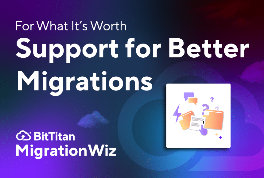 BitTitan's tweet image. #MigrationWiz makes complex migrations simple—and now even smoother with these new resources:

✅ Ask MigrationWiz (AI assistant)
✅ License ID Tool
✅ BitTitan Academy

All free. All for you. Try them out: ow.ly/tyzA50W7VR8