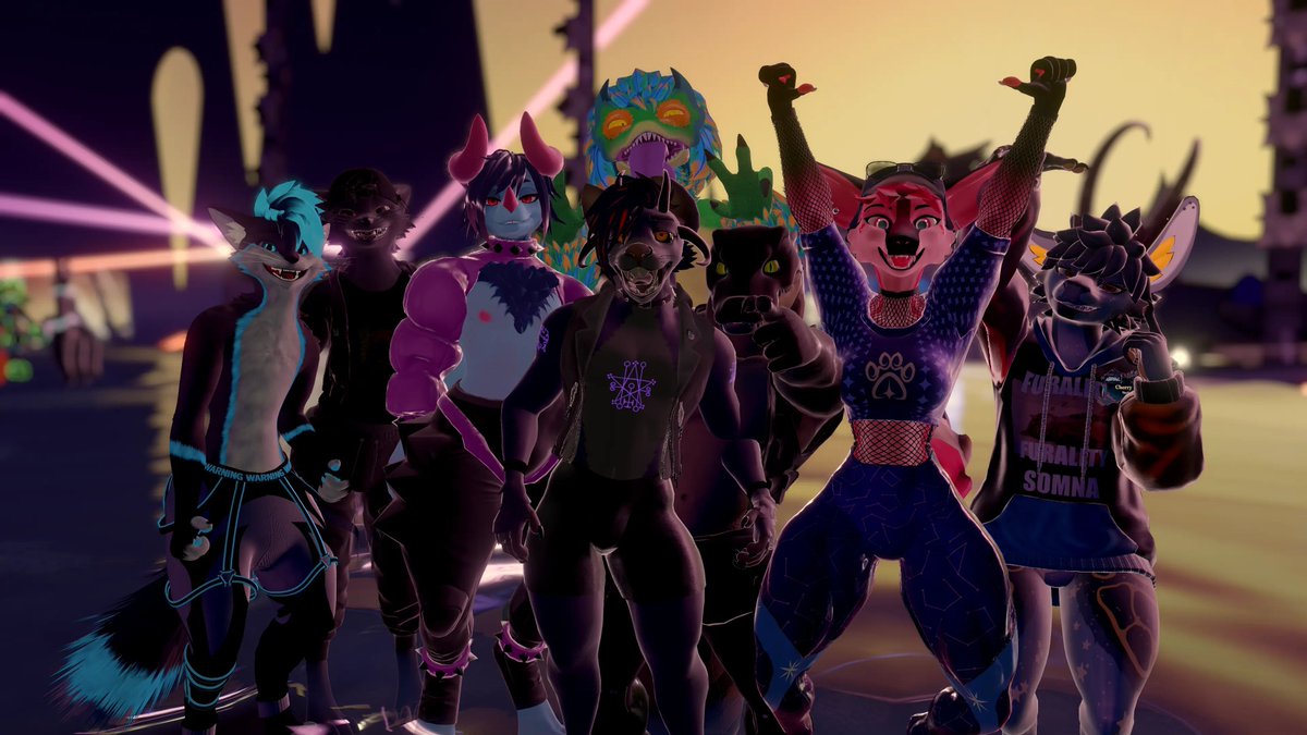 Get close everyone! Family photo time! 📷

Got any fun group photos from Furality Somna? Show us!