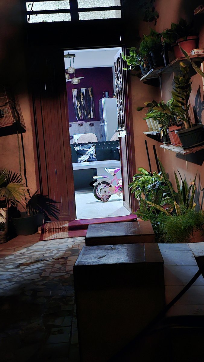 عاينت للمنظر وحسيتها ح تكون صورة حلوة.. وقد كان ❤️