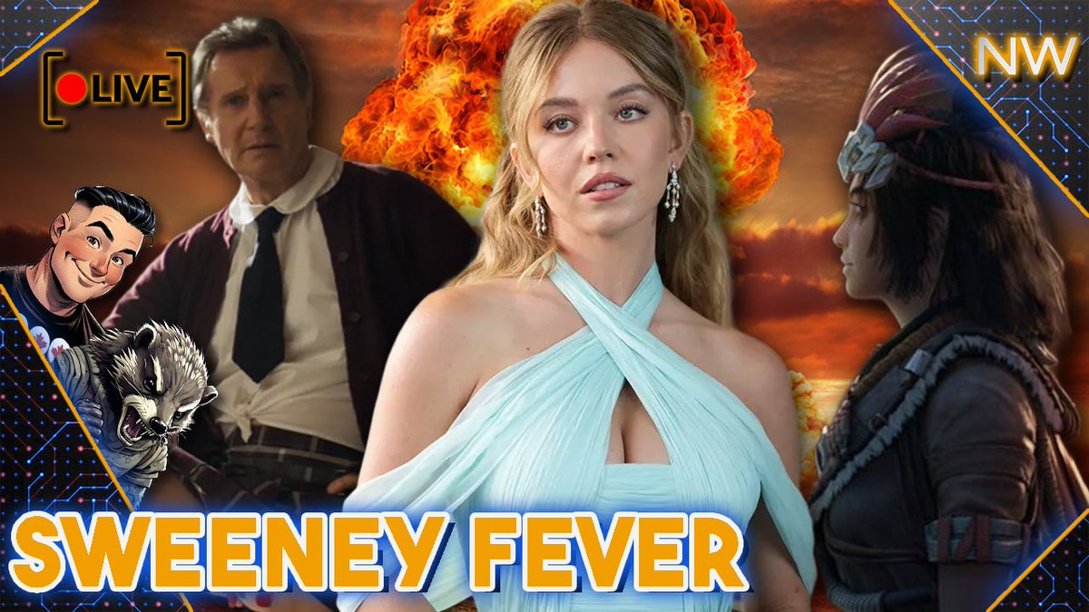 NERDWARS (@nerdwars222) on Twitter photo We'll be discussing Naked Gun, Sydney Sweeney's jeans, and Tencent getting sued for blatantly stealing IP for Open Bar Pre-Game at 3PM EDT with <a href="/TheAngryBadger3/">The Angry Badger</a> and <a href="/DiabolicalSouls/">DIABOLICAL SOULS Animation Unleashed</a> (Gooch) We'll be discussing Naked Gun, Sydney Sweeney's jeans, and Tencent getting sued for blatantly stealing IP for Open Bar Pre-Game at 3PM EDT with <a href="/TheAngryBadger3/">The Angry Badger</a> and <a href="/DiabolicalSouls/">DIABOLICAL SOULS Animation Unleashed</a> (Gooch)