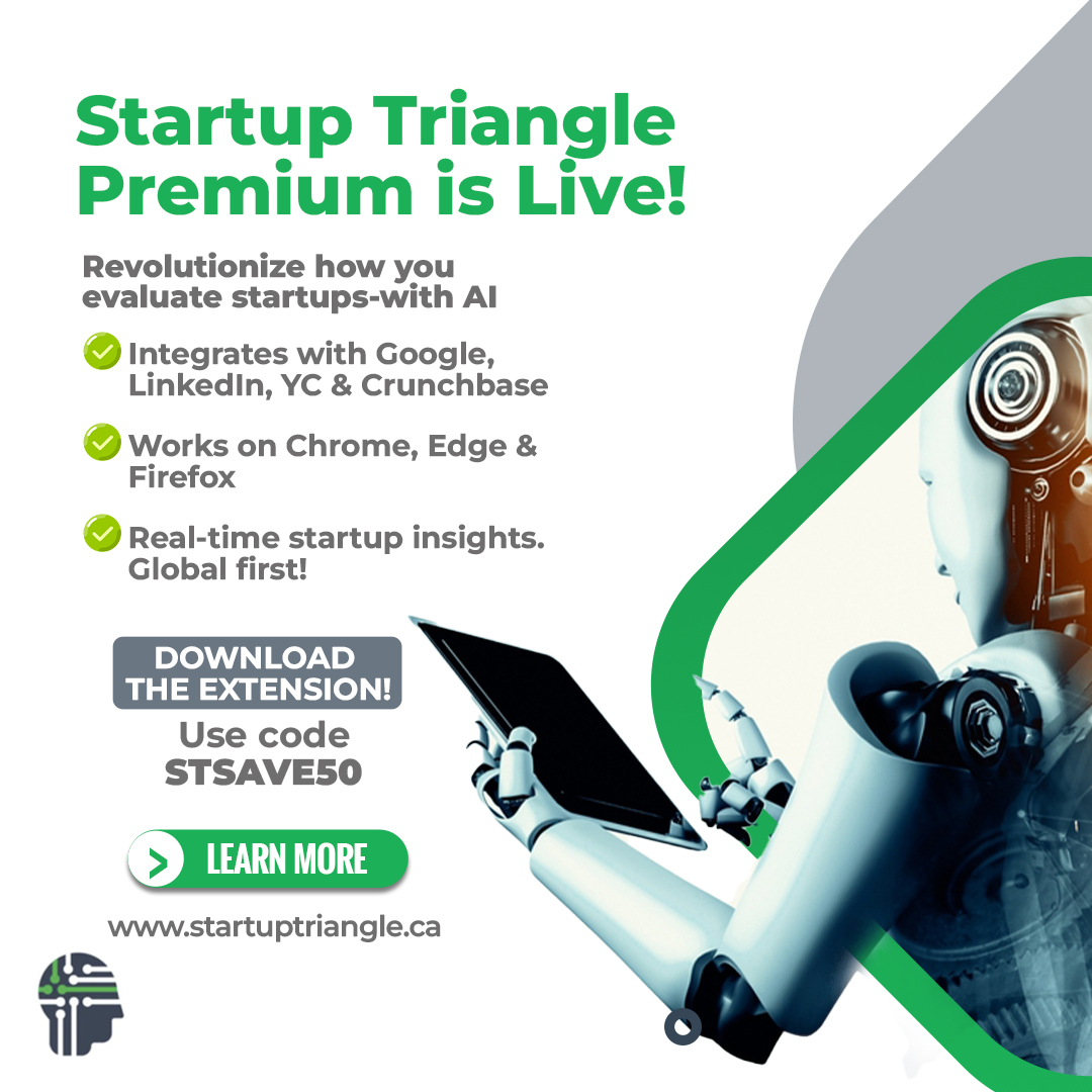 StartupTriangle's tweet image. Evaluate Startups Instantly with AI - Seamlessly integrating with top platforms like Google, LinkedIn, Y Combinator, and Crunchbase, Startup Triangle Inc. delivers real-time insights, right in your browser.
✅ Compatible with Chrome, Edge, and Firefox
 🔐 Use code STSAVE50 to…