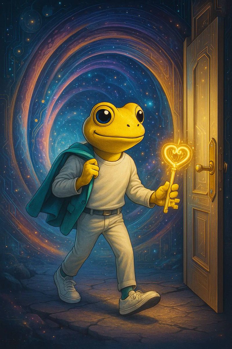 TurboToadToken's tweet photo. The key to the universe in one trusted hand - and its name is $TURBO 🐸🔑 https://t.co/IUe1kETwox