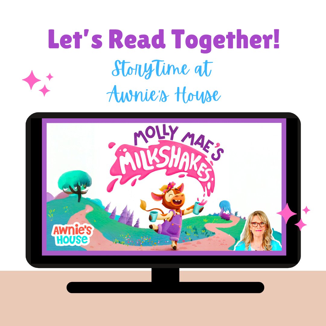 Have you ever felt discouraged when something didn’t come easily to you? This story is about a little cow named Molly Mae who felt just that way… until she discovered something udderly amazing about herself! 🐄✨

#MollyMaesMilkshakes #kidsbookswelove #BeYourself #AwniesHouse
