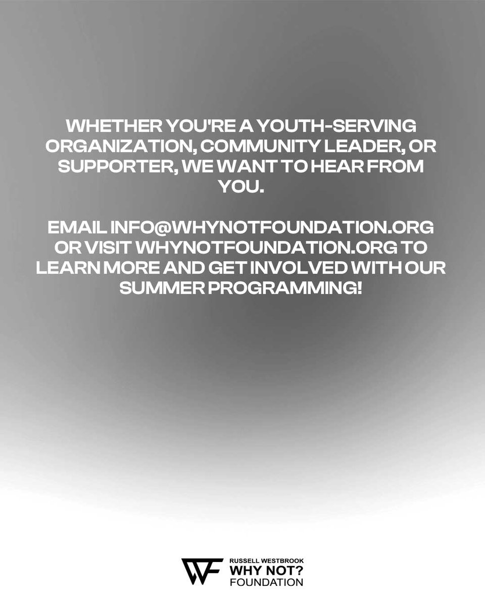 Why Not? Foundation (@whynotfdn) on Twitter photo Our 2025 Summer Programming is here! ๐
๐ด ๐ช๐ต๐ ๐ก๐ผ๐ ๐ช๐ฒ๐ฒ๐ธ๐: Cooking camps w/ <a href="/LittleKitchenA1/">Little Kitchen Academy</a>, built for the underserved communities.
๐จ ๐ช๐ต๐ ๐ก๐ผ๐ ๐ง๐ฎ๐ธ๐ฒ๐ผ๐๐ฒ๐ฟ ๐๐ฎ๐๐: One-day summer pop-ups full of joy across LA.
Visit whynotfoundation.org to join us! Our 2025 Summer Programming is here! ๐
๐ด ๐ช๐ต๐ ๐ก๐ผ๐ ๐ช๐ฒ๐ฒ๐ธ๐: Cooking camps w/ <a href="/LittleKitchenA1/">Little Kitchen Academy</a>, built for the underserved communities.
๐จ ๐ช๐ต๐ ๐ก๐ผ๐ ๐ง๐ฎ๐ธ๐ฒ๐ผ๐๐ฒ๐ฟ ๐๐ฎ๐๐: One-day summer pop-ups full of joy across LA.
Visit whynotfoundation.org to join us!
