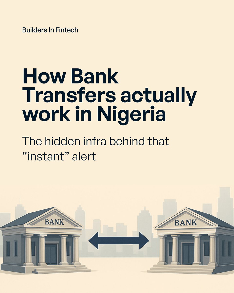 How "Instant" is an Instant transfer?

In our latest article, we took a peek into the layers behind moving money. 

Does money move immediately? 🏃
or 
Are banks waiting for settlement while your bills get paid? 🕐

See behind the scenes?
Read more → buildersinfintech.com/article/interb…
