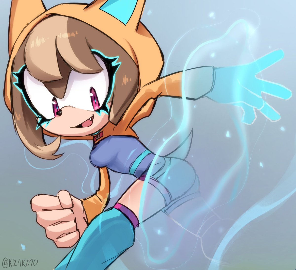 Kizakoto's tweet image. I had the first two done a while back, but now that the last piece is complete I get to show off these comms! 

Thanks again for supporting me @Oracle0fDawn ! 🫶