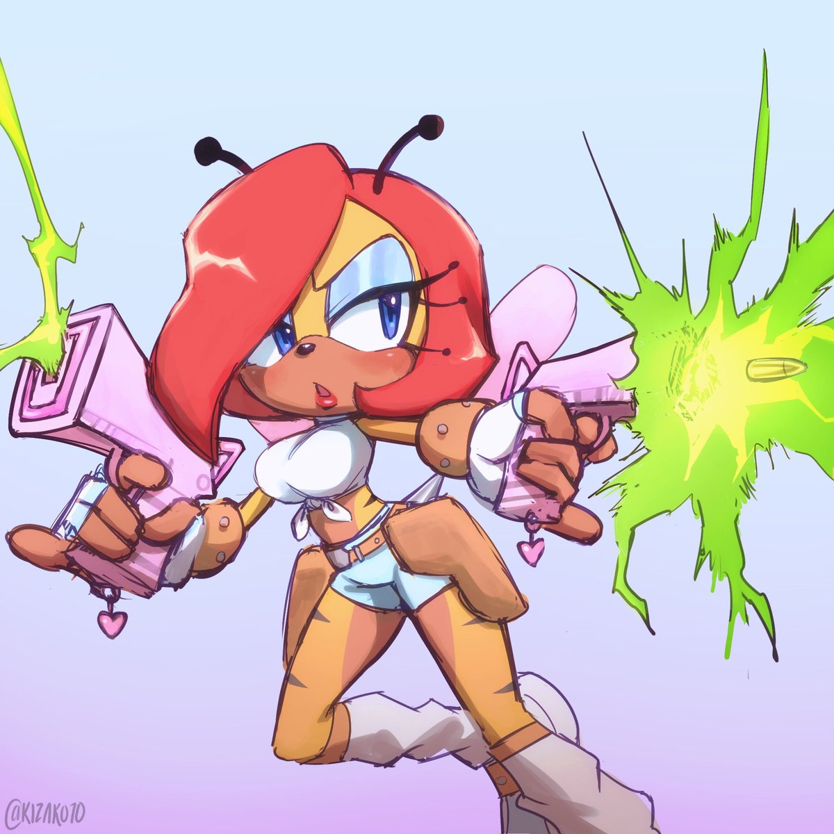 Kizakoto's tweet image. I had the first two done a while back, but now that the last piece is complete I get to show off these comms! 

Thanks again for supporting me @Oracle0fDawn ! 🫶