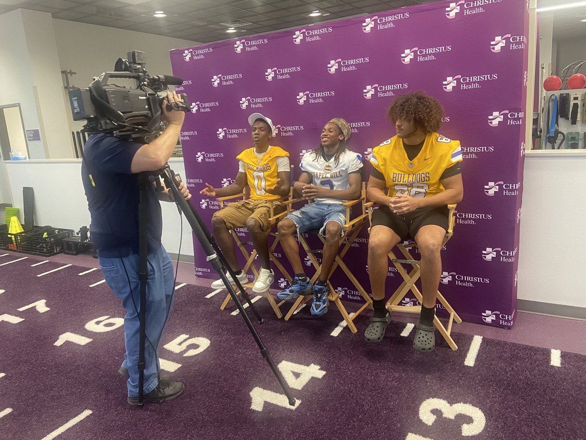 Media Day at Christus for Football and Volleyball. Great kiddos representing very well!
#OHANA