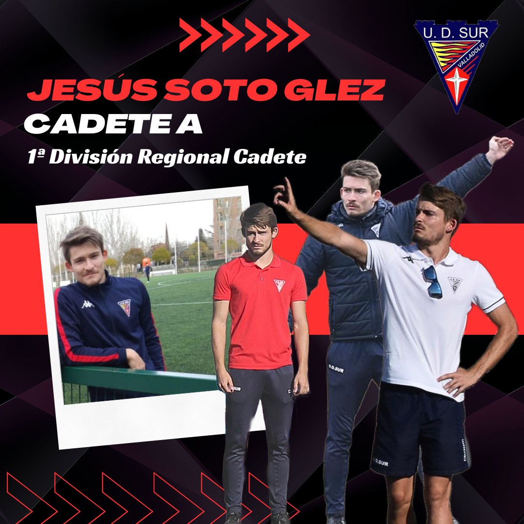 📝⚽ Chuchi es Cadete A ❤️🙌🏼
Jesús Soto sigue al mando un año más.
Vuelta a la Regional con sus muchachos, con quienes ya ha compartido grandes momentos de formación y crecimiento en etapas anteriores.
¡A por un año de compromiso y fútbol del bueno! 💪⚽ ¡A por todas, míster!