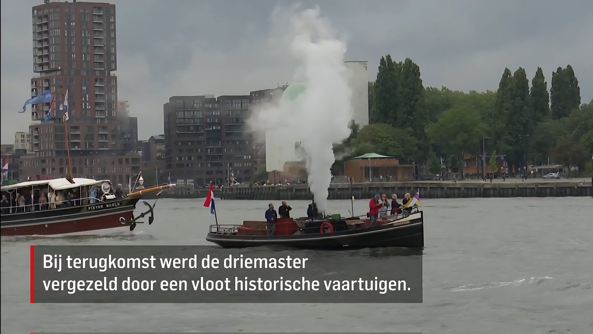 Hansvanputten01's tweet photo. Prachtige intocht van het zeilschip De Oosterschelde na een 2 jarige rondreis zoals de Beagle van Darwin deed om de wereld, nu weer terug in de haven van Rotterdam.
Stukje Hollands glorie https://t.co/JvDTEkBrqz