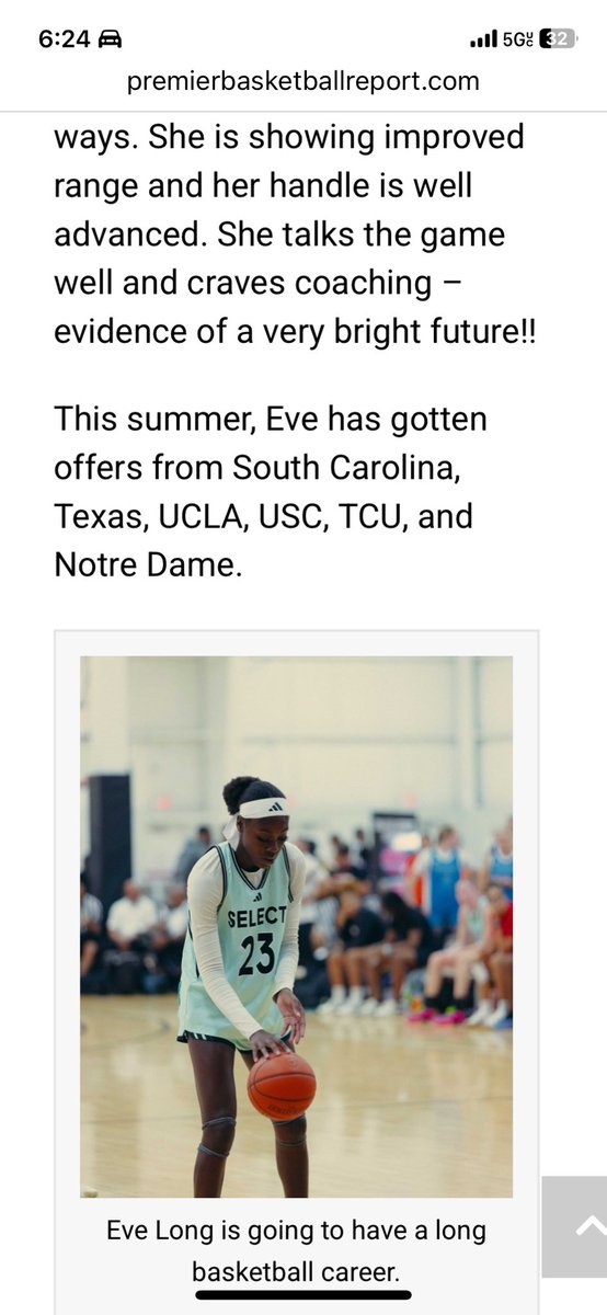 steward4TheKing's tweet image. Thank you @ShaneLaflin and team for such true words about @eve_long23 growth as a player. #aLongWay2go