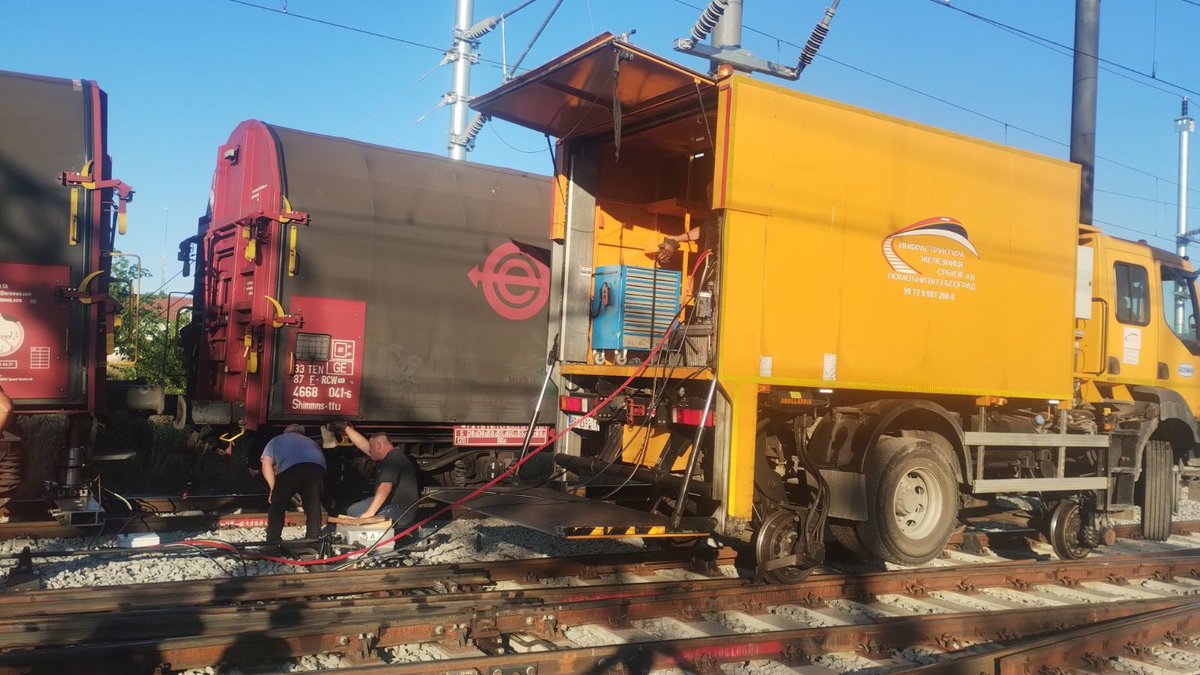 Двопуто железничко возило, које се креће и путем и пругом, вечерас на интервенцији у Суботици - infrazs.rs