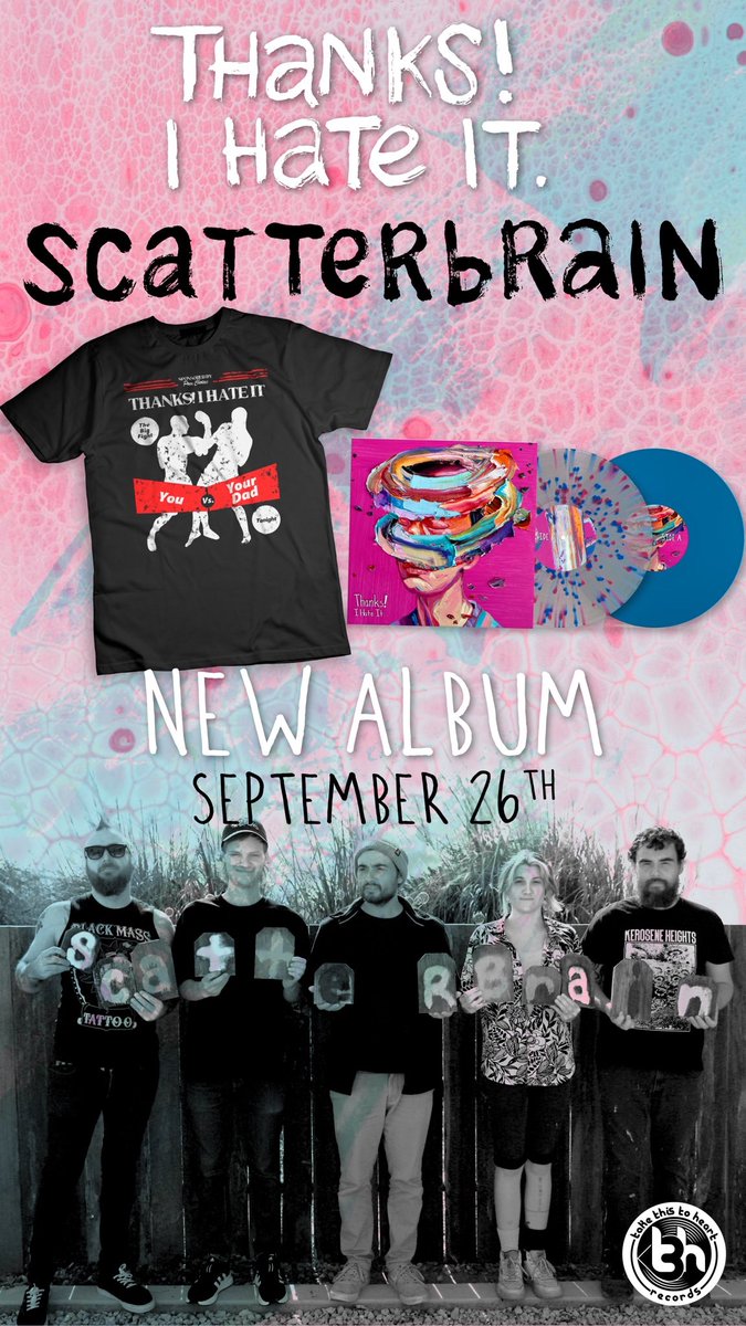 Thanks! I Hate It Announce New Album ‘Scatterbrain’: soundinthesignals.com/2025/07/thanks…