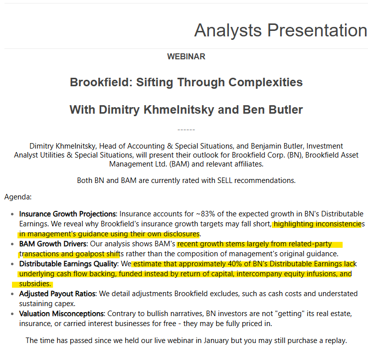 Lexacker's tweet photo. You should reach out to @ResearchVeritas, an independant forensic oriented investment research firm (not to be confused with project veritas, and @abcdimitry as they've already done some forensic accounting diggin into $BN (Brookfiled Corp.) and $BAM (Brookfiled Asset Management).

The suspicious 550 companies mentioned in the formal request to investigate Mark Carney support Veritas Investment Research finding of intercompany equity infusions propping up Brookfield's distributable earnings.  @RebelNewsOnline @ezralevant @PeterRMacIsaac @mario4thenorth @nationalroast @Additives_ca @TheRemanded @therealmrbench @GreyMatterConvo @NorthrnPrspectv @AndrewLawton @CHPCanadaLeader @echipiuk @by__brittany @DomenicCinalli @LionAdvocacy 

@ResearchVeritas is a trustworthy outfit with a good track record.  They succeed where ALL bank-owned investment research firms fail.

https://t.co/5dYd9LUkaR