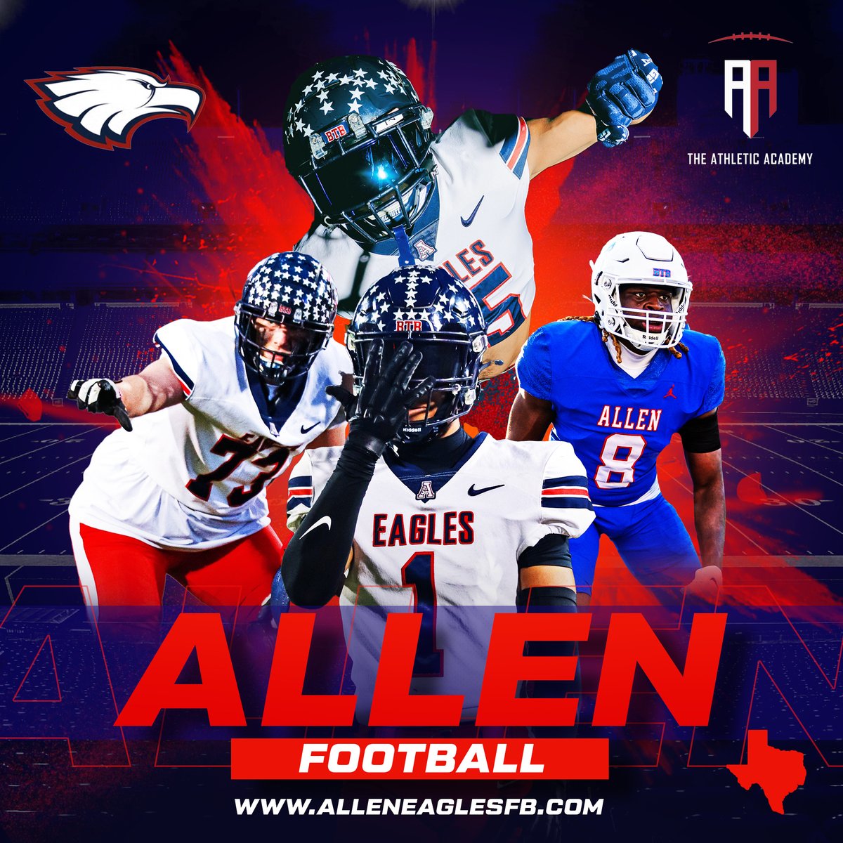 Allen Eagles Recruiting (@recruitallen) on Twitter photo Huge s/o to our guys <a href="/Ath_Dynasty/">The Athletic Academy</a> with these 🔥graphics!!!
Check out our website with updated news and several beneficial recruiting features!
#BTB | #RecruitTheA | <a href="/usnikefootball/">Nike Football</a> Huge s/o to our guys <a href="/Ath_Dynasty/">The Athletic Academy</a> with these 🔥graphics!!!
Check out our website with updated news and several beneficial recruiting features!
#BTB | #RecruitTheA | <a href="/usnikefootball/">Nike Football</a>